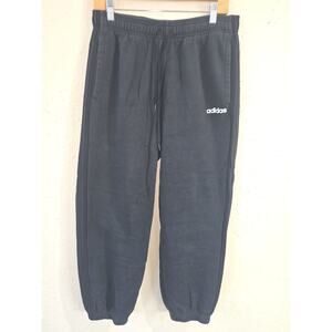 Adidas Pants Mens Black Joggers, Sweat Pants, Size Large
